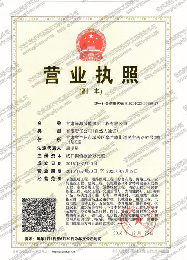 business license