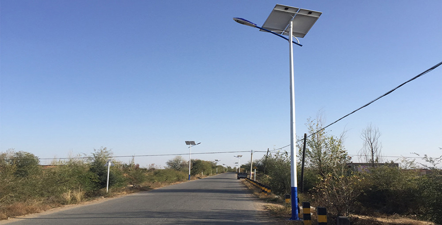 Case study of solar street lights in Gulang County