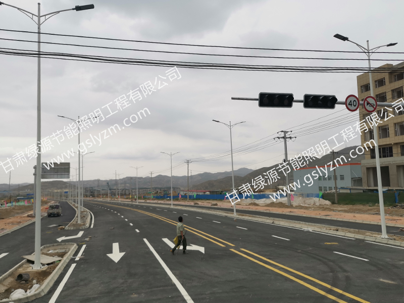Case study of signal lights, signs, and street lights engineering in Yuzhong County